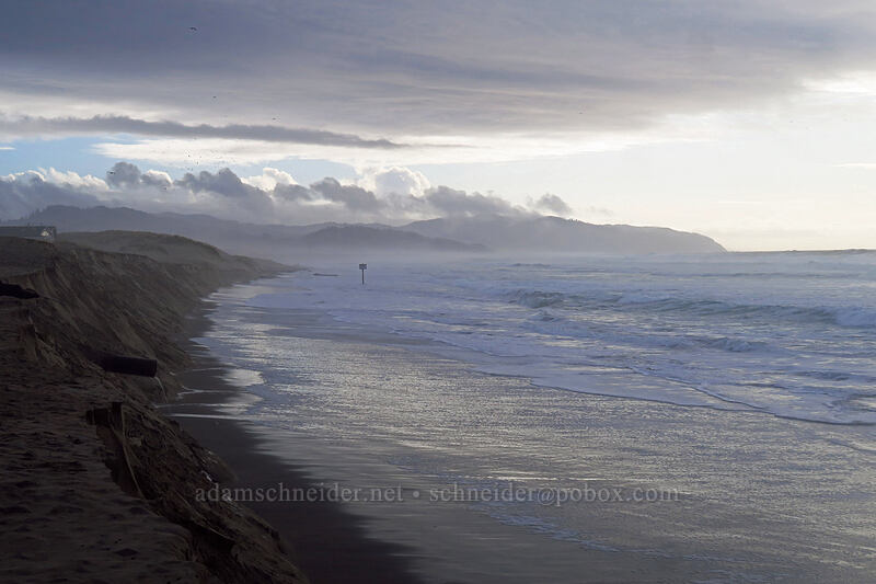 view to the south [Kiwanda Beach, Tillamook County, Oregon]