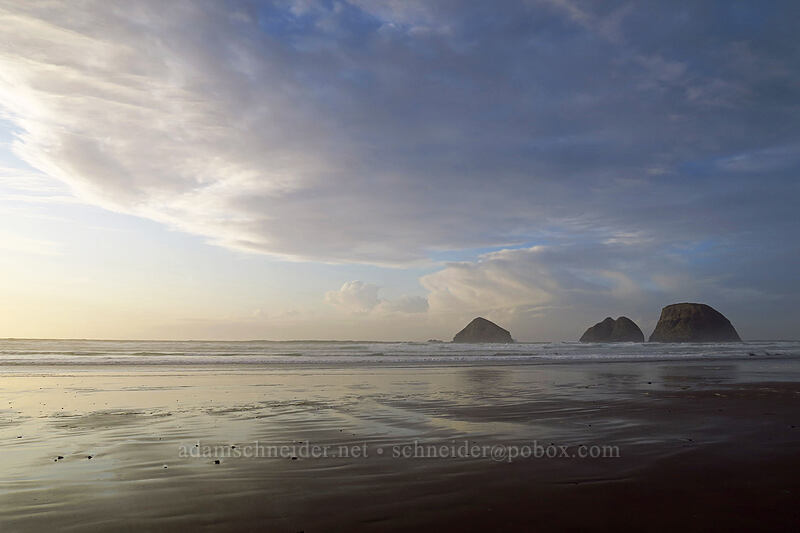 Three Arch Rocks [Oceanside Beach, Tillamook County, Oregon]
