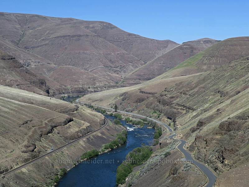 Deschutes River [Deschutes River Access Road, Sherman County, Oregon]