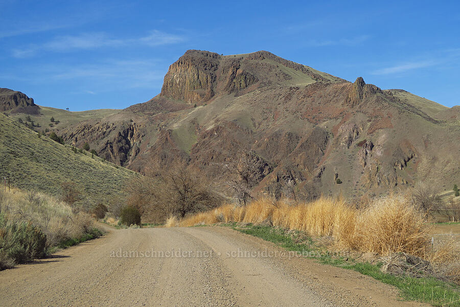 Peak 2373 [Clarno Road, Wheeler County, Oregon]