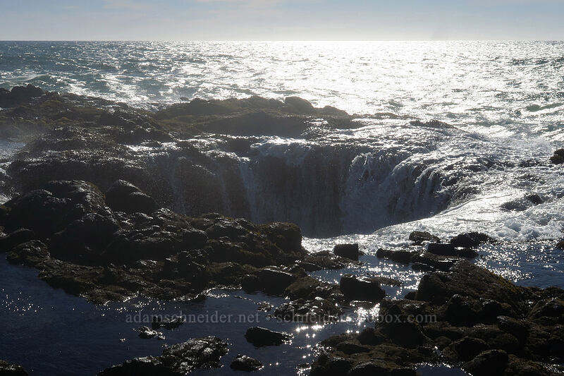 Thor's Well [Cape Perpetua Scenic Area, Siuslaw National Forest, Lincoln County, Oregon]