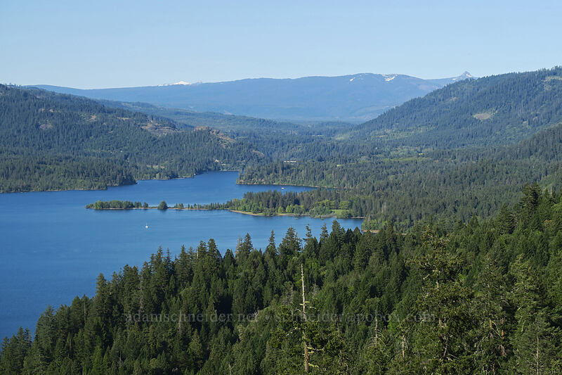 view over Lost Creek Lake [Viewpoint Mike, Jackson County, Oregon]