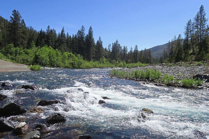 Illinois River [Kerby Flat Trail, Rogue River-Siskiyou National Forest, Josephine County, Oregon]