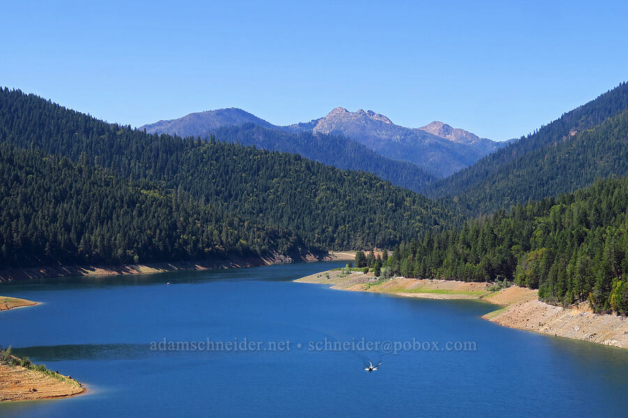 Applegate Lake, Red Butte, & Kangaroo Mountain [Upper Applegate Road, Jackson County, Oregon]