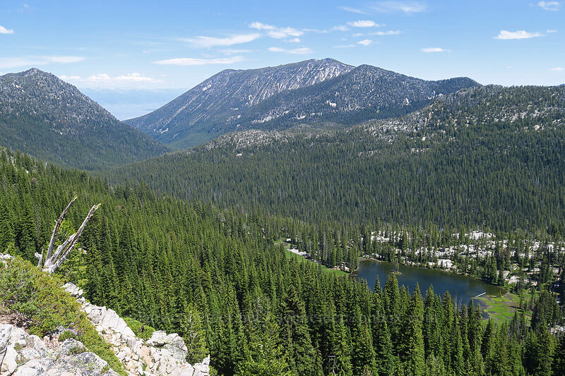 Twin Mountain & Dutch Flat Lake [Elkhorn Crest Trail, North Fork John Day Wilderness, Grant County, Oregon]