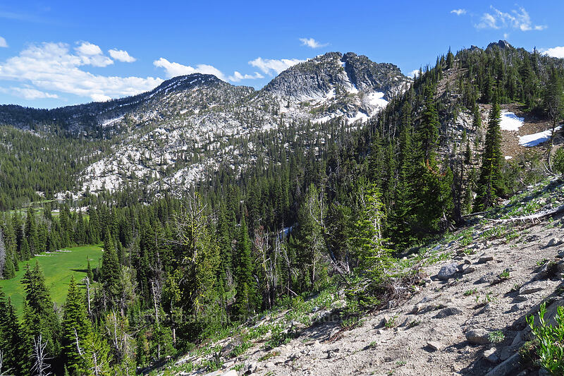 Angell Peak & Lee's Peak [Forest Road 7300-187, Wallowa-Whitman National Forest, Baker County, Oregon]