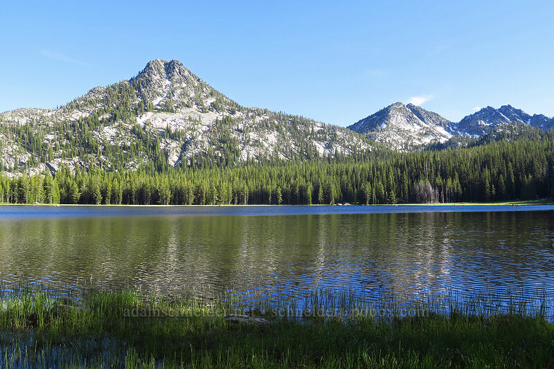 Gunsight Butte & Anthony Lake [Anthony Lake Shoreline Trail, Wallowa-Whitman National Forest, Baker County, Oregon]