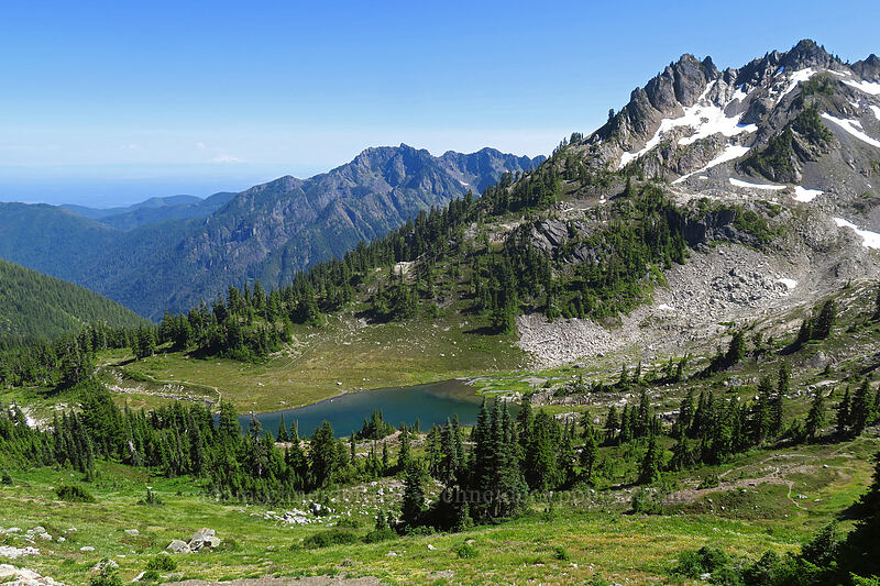 Lake of the Angels [above Lake of the Angels, Olympic National Park, Mason County, Washington]