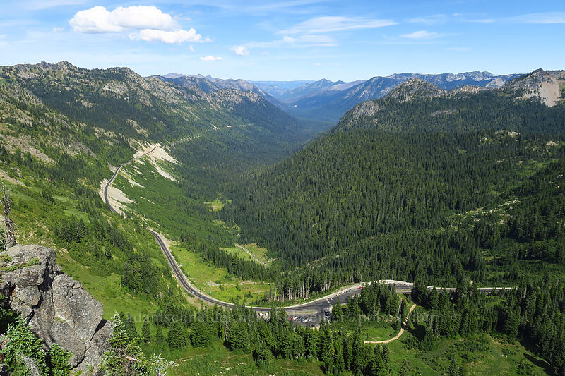 Rainier Fork American River Valley [Yakima Peak, Mount Rainier National Park, Yakima County, Washington]