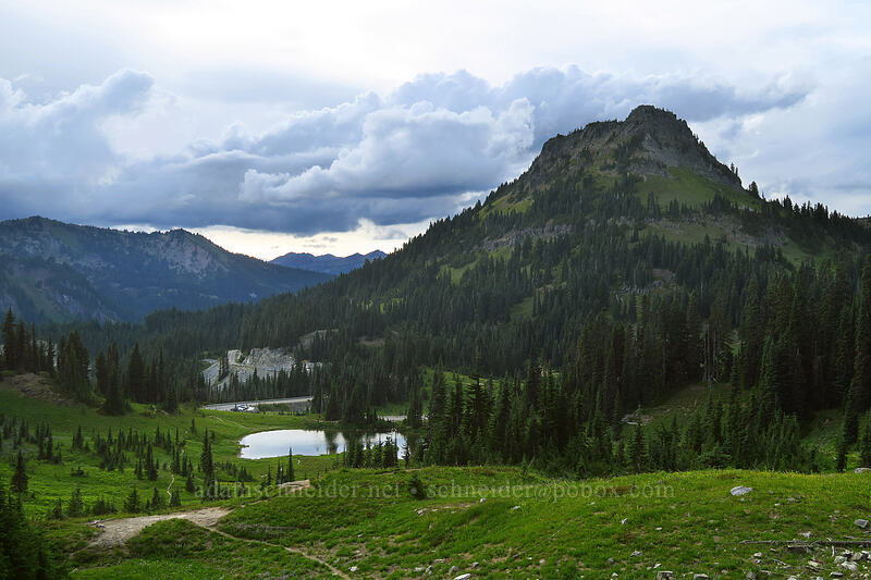 Yakima Peak & Tipsoo Lake [Naches Peak, Mount Rainier National Park, Pierce County, Washington]
