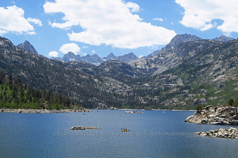 Lake Sabrina [Lake Sabrina Dam, Inyo National Forest, Inyo County, California]