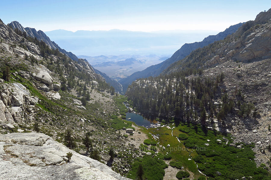 Lower Boy Scout Lake [above Lower Boy Scout Lake, John Muir Wilderness, Inyo County, California]