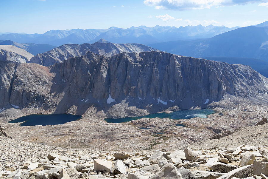 Mt. Hitchcock & Hitchcock Lakes [Mount Whitney Trail, Sequoia National Park, Tulare County, California]