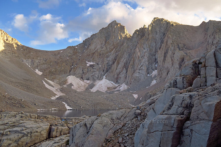 Consultation Lake & Mt. McAdie [Mount Whitney Trail, John Muir Wilderness, Inyo County, California]