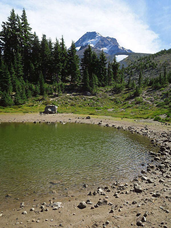 Dollar Lake & Mount Hood [near Dollar Lake, Mt. Hood Wilderness, Hood River County, Oregon]
