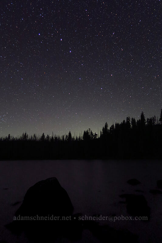 Big Dipper & Jack Lake [Jack Lake, Deschutes National Forest, Jefferson County, Oregon]