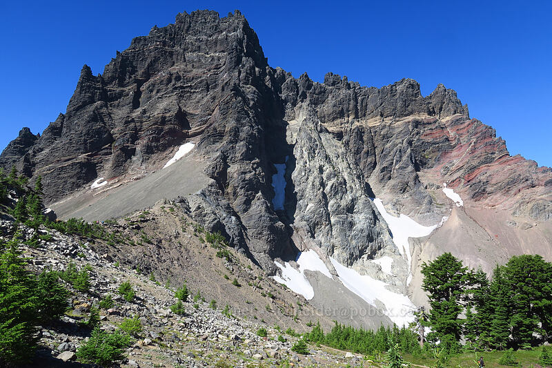 Three-Fingered Jack [Three-Fingered Jack's east ridge, Mt. Jefferson Wilderness, Jefferson County, Oregon]