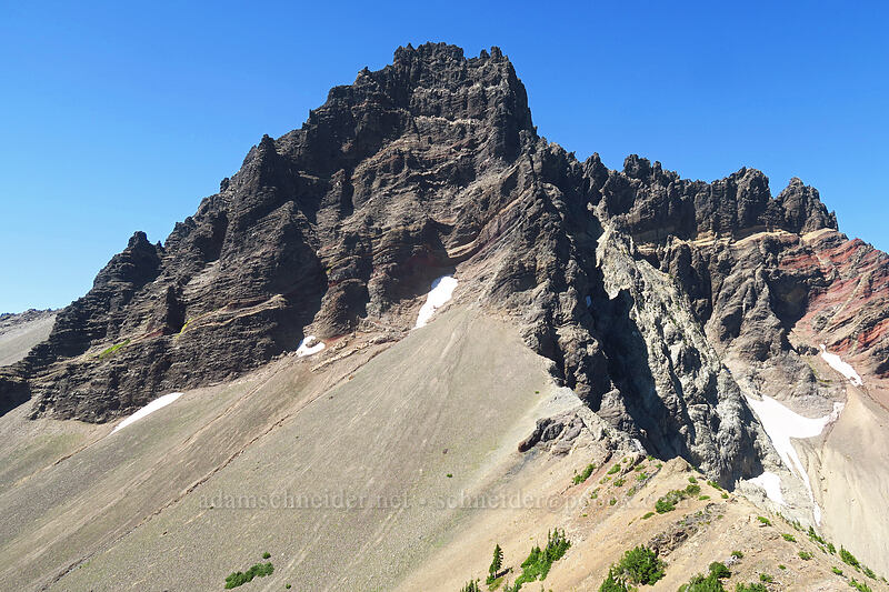 Three-Fingered Jack [Three-Fingered Jack's east ridge, Mt. Jefferson Wilderness, Jefferson County, Oregon]