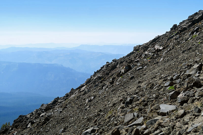 south side of Diamond Peak [Diamond Peak summit trail, Diamond Peak Wilderness, Lane County, Oregon]