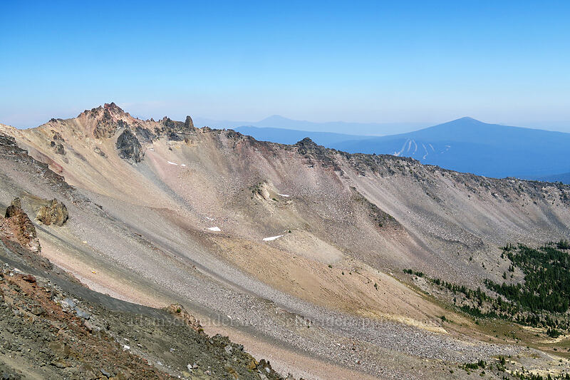east side of Diamond Peak [Diamond Peak summit trail, Diamond Peak Wilderness, Lane County, Oregon]