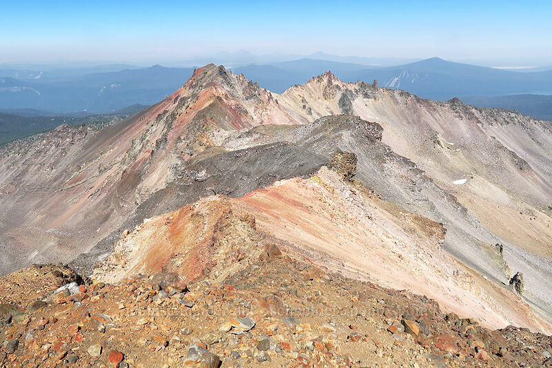 north half of Diamond Peak [Diamond Peak summit, Diamond Peak Wilderness, Lane County, Oregon]