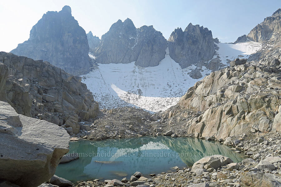 Mist Pond & Dragontail Peak [Upper Enchantment Basin, Alpine Lakes Wilderness, Chelan County, Washington]