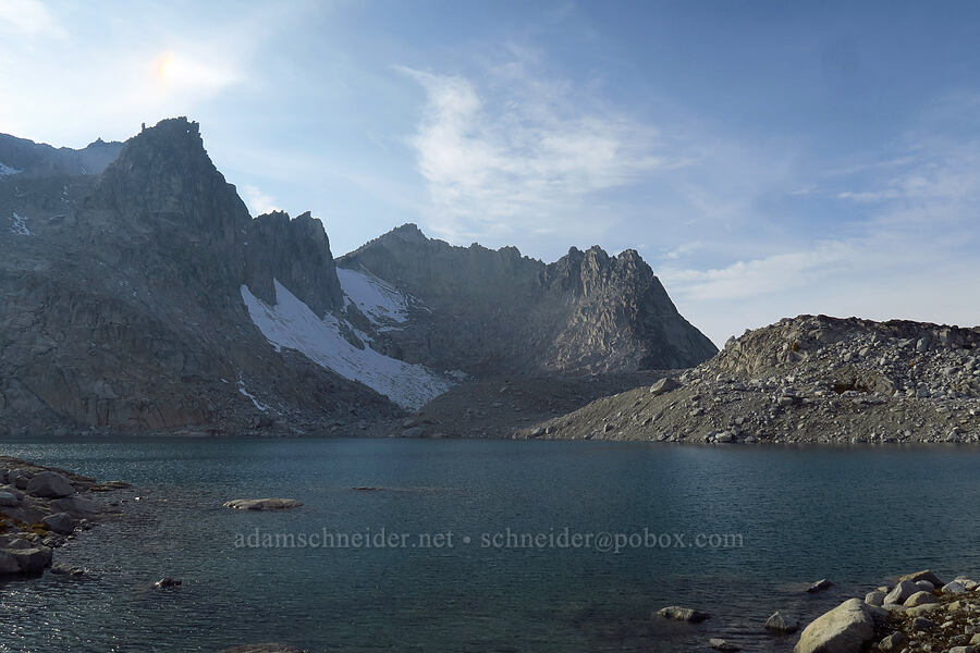 Witches' Tower, Dragontail Peak, & Isolation Lake [Enchantment Basin, Alpine Lakes Wilderness, Chelan County, Washington]