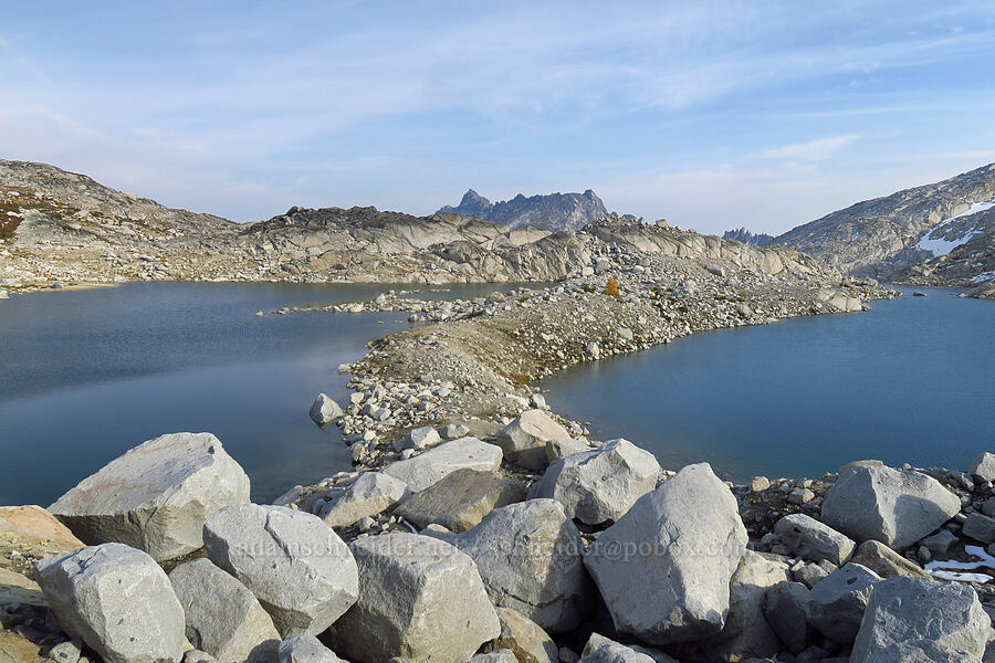 Isolation Lake & Lake Reginleif [Enchantment Basin, Alpine Lakes Wilderness, Chelan County, Washington]