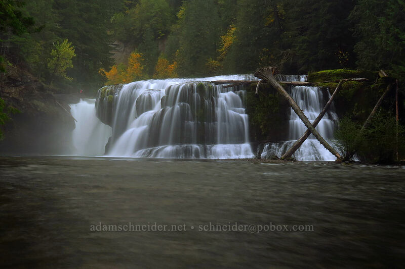 Lower Lewis River Falls [Lewis River Trail, Gifford Pinchot National Forest, Skamania County, Washington]