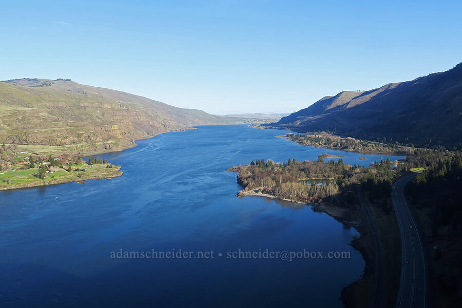 Columbia River [Rowena Plateau, Wasco County, Oregon]