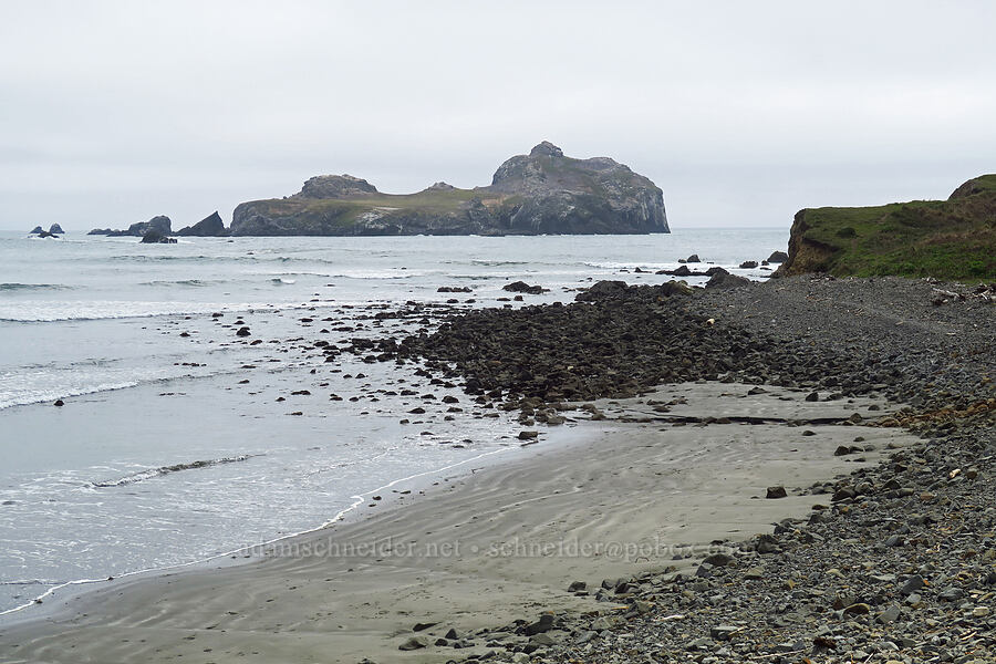 Castle Rock [Point St. George, Del Norte County, California]