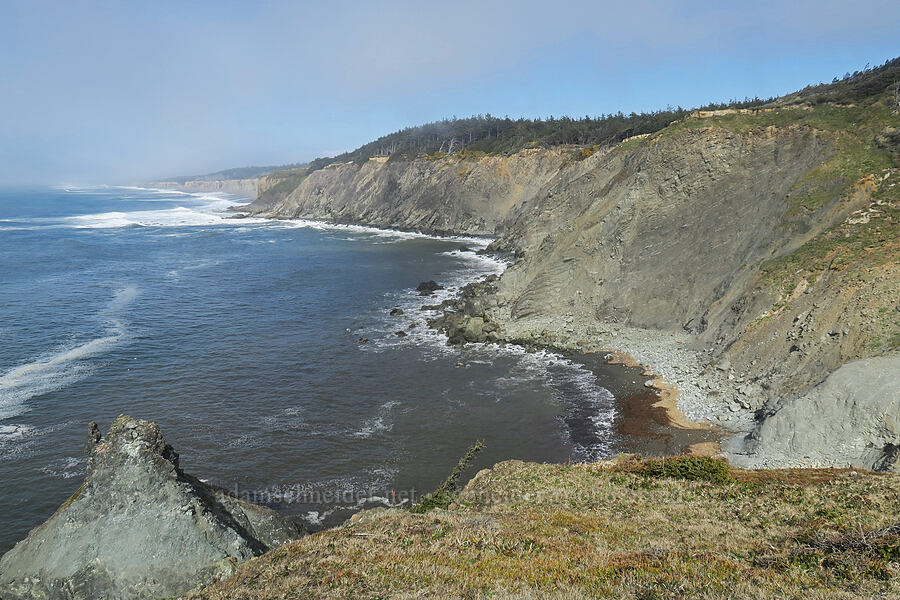 cliffs north of Blacklock Point [Blacklock Point, Curry County, Oregon]