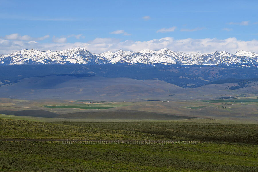 Wallowa Mountains [Medical Springs Highway, Baker County, Oregon]