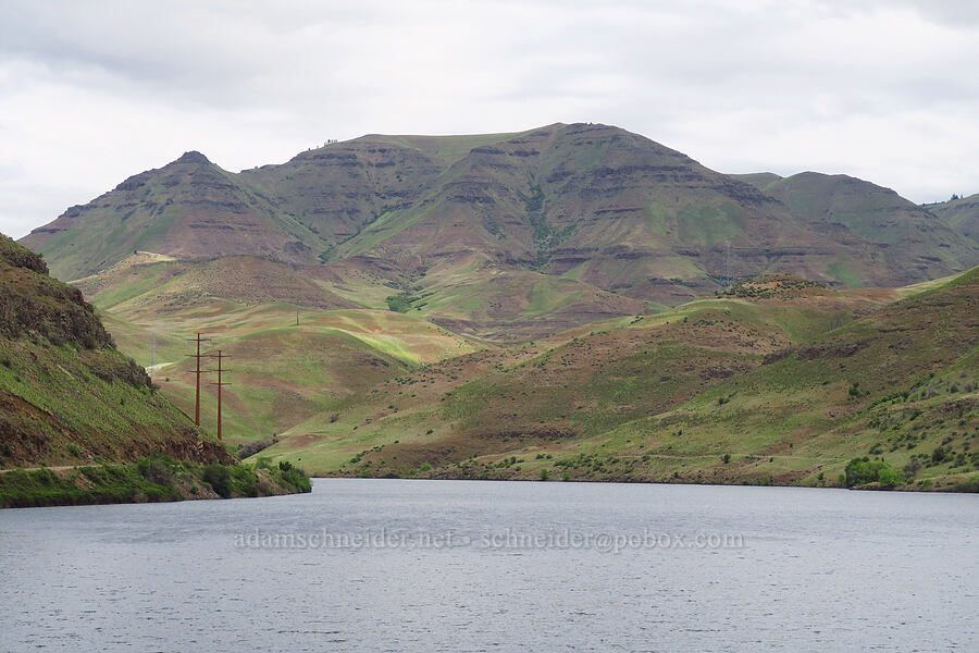 Oxbow Reservoir [Brownlee-Oxbow Highway, Baker County, Oregon]