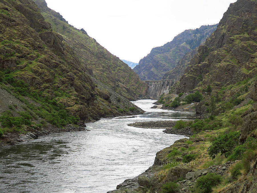 Hells Canyon Dam [Stud Creek Trail, Wallowa-Whitman National Forest, Wallowa County, Oregon]
