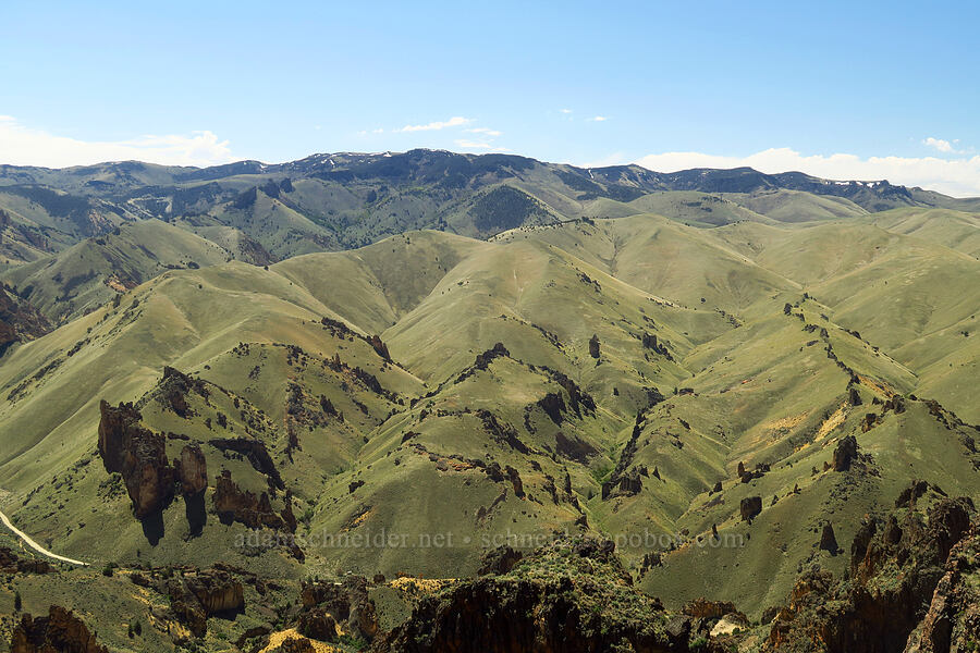 Mahogany Mountain [The Yellow Jacket, Malheur County, Oregon]