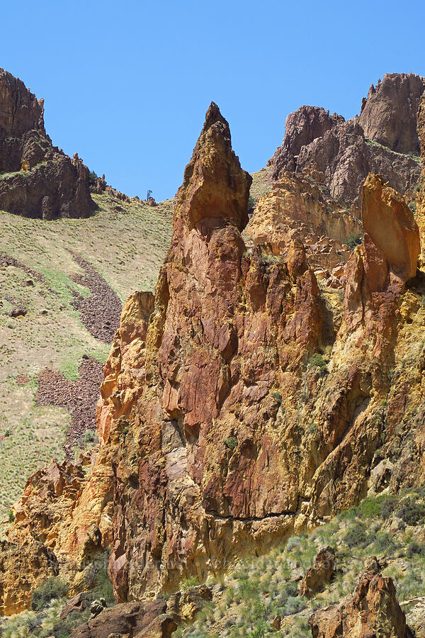 tuff pinnacles [Leslie Gulch, Malheur County, Oregon]