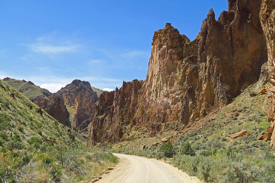 tuff formations [Leslie Gulch, Malheur County, Oregon]