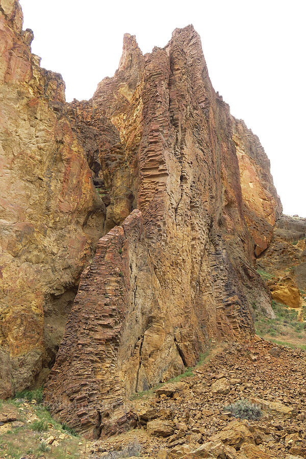 tuff staircase [Leslie Gulch, Malheur County, Oregon]