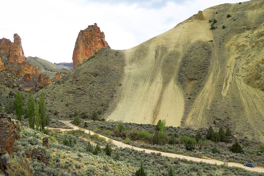 steep slopes [Leslie Gulch, Malheur County, Oregon]