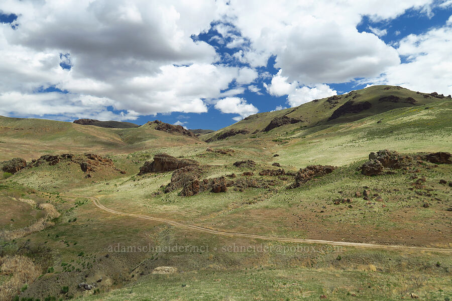 hills east of Succor Creek [Succor Creek State Natural Area, Malheur County, Oregon]