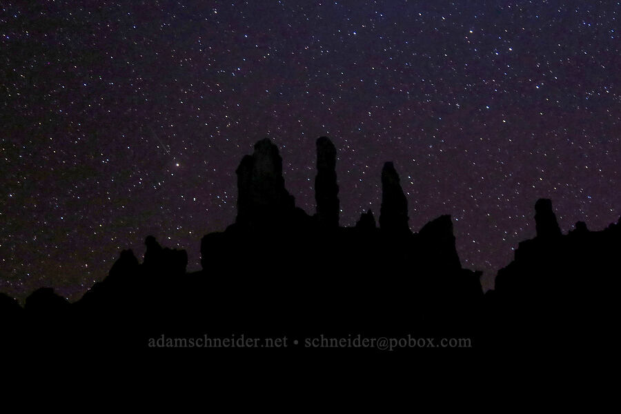 night sky [Succor Creek State Natural Area, Malheur County, Oregon]