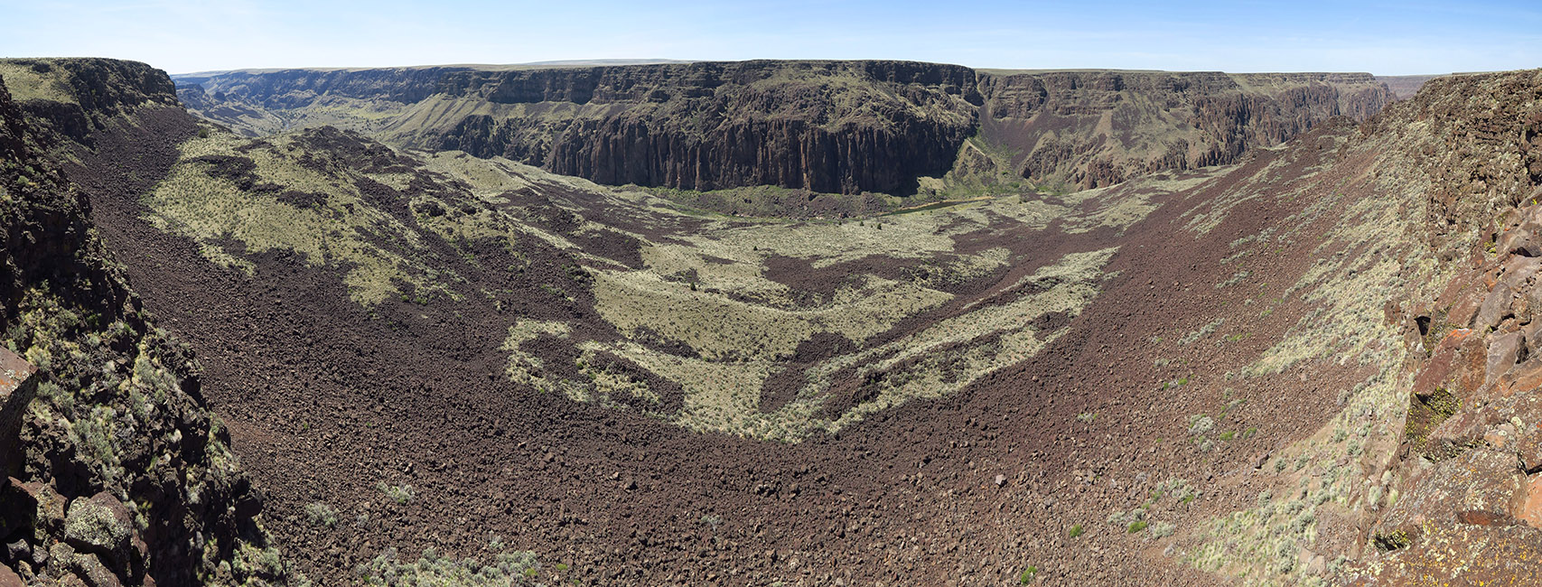 Owyhee Canyon panorama [Three Forks Road, Malheur County, Oregon]