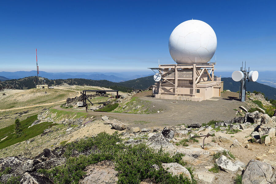 Mount Ashland radome (Medford radar) [Mount Ashland, Rogue River-Siskiyou National Forest, Jackson County, Oregon]