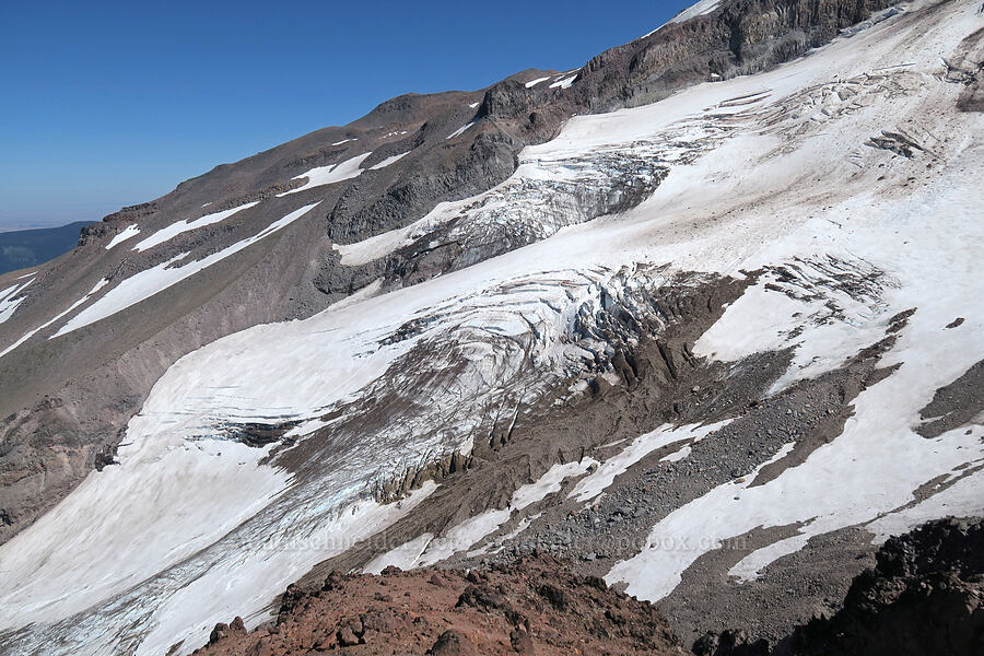 Coe Glacier [Barrett Spur, Mt. Hood Wilderness, Hood River County, Oregon]