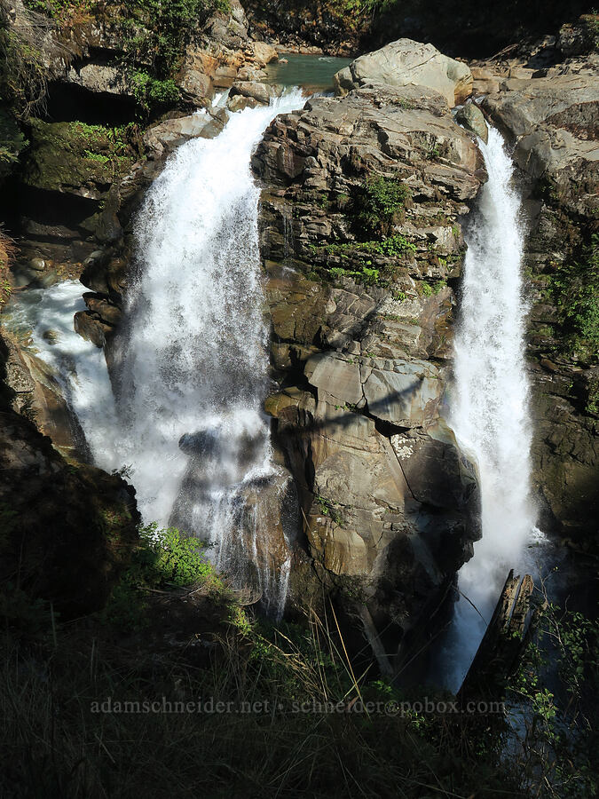 Nooksack Falls [Nooksack Falls Viewpoint, Mt. Baker-Snoqualmie National Forest, Whatcom County, Washington]