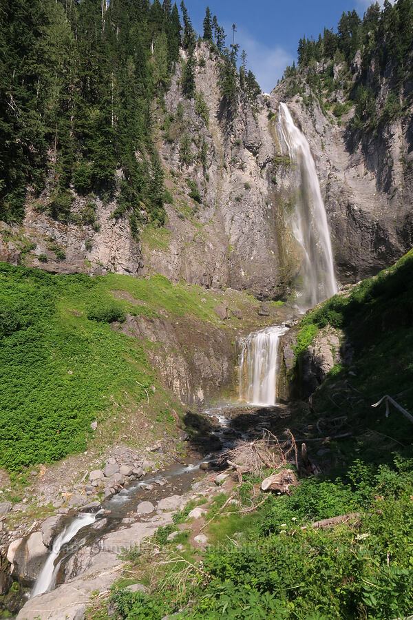 Comet Falls [Comet Falls-Van Trump Trail, Mt. Rainier National Park, Pierce County, Washington]