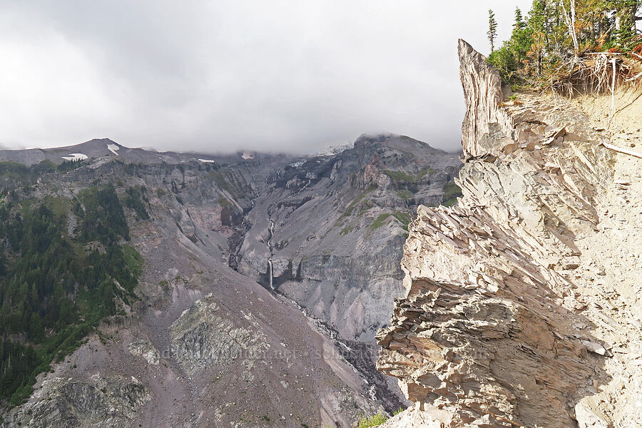 Mildred Point & Kautz Creek Canyon [Mildred Point, Mt. Rainier National Park, Pierce County, Washington]