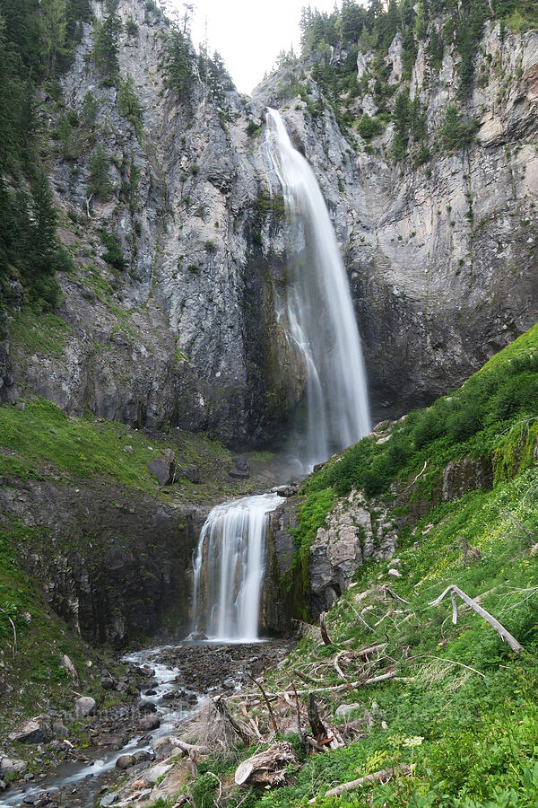 Comet Falls [Comet Falls-Van Trump Trail, Mt. Rainier National Park, Pierce County, Washington]
