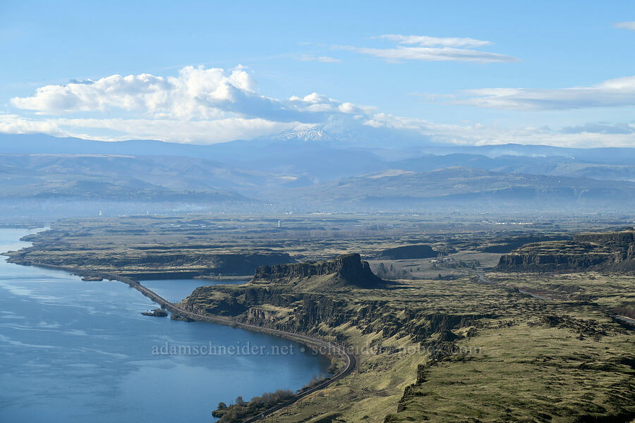 Mount Hood & Horsethief Butte [Columbia Hills State Park, Klickitat County, Washington]